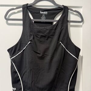 Burn Women's Black Tank Top